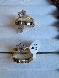 Gold-Tone  Ring Sets