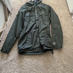 New Balance Green Rain Coat