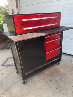 Craftsman table tool box