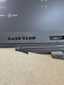 Case club gaming screen