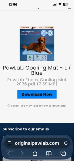 BRAND NEW COOLING MAT FOR PETS