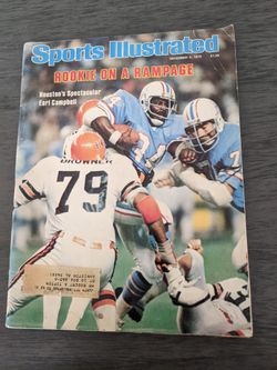 SPORTS ILLUSTRATED DEC 4, 1978 EARL CAMPBELL HOUSTON EX
