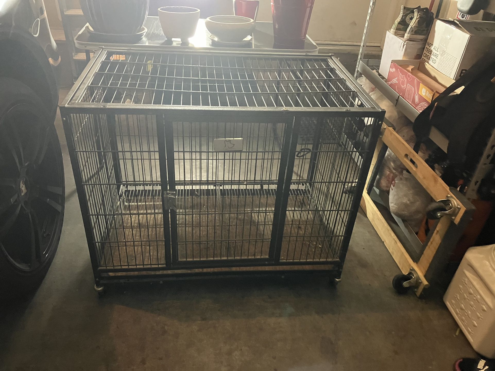38 in Heavy Duty Dog Crate