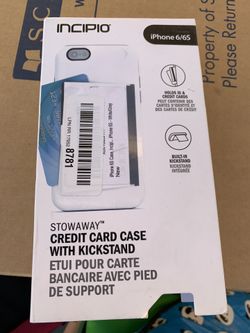 Credit card case for Apple iPhone 6/6S