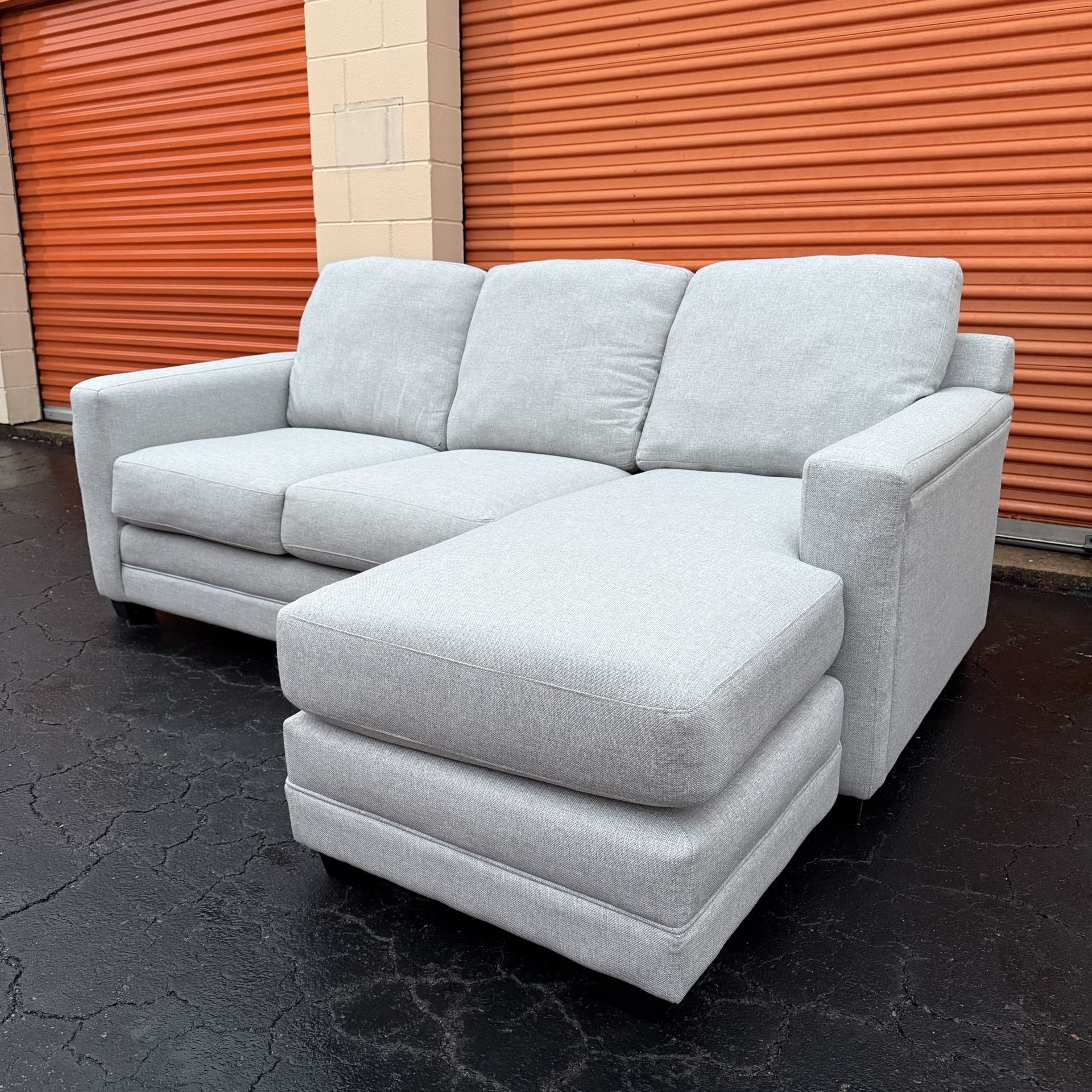 Free Delivery - New Quality Sectional Couch with Reversible Chaise