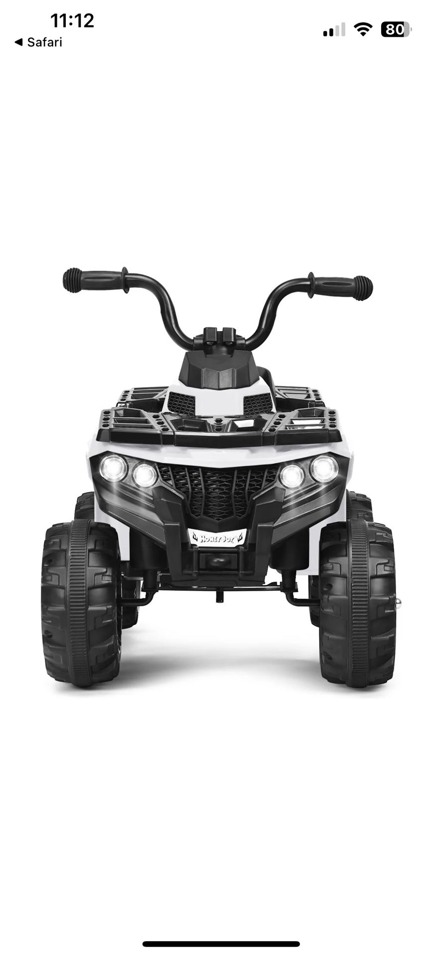 Kids Ride On  6v Electrical ATV