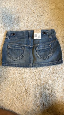 Guess Jeans Denim Mini Skirt Jean light asha wash 26 new 