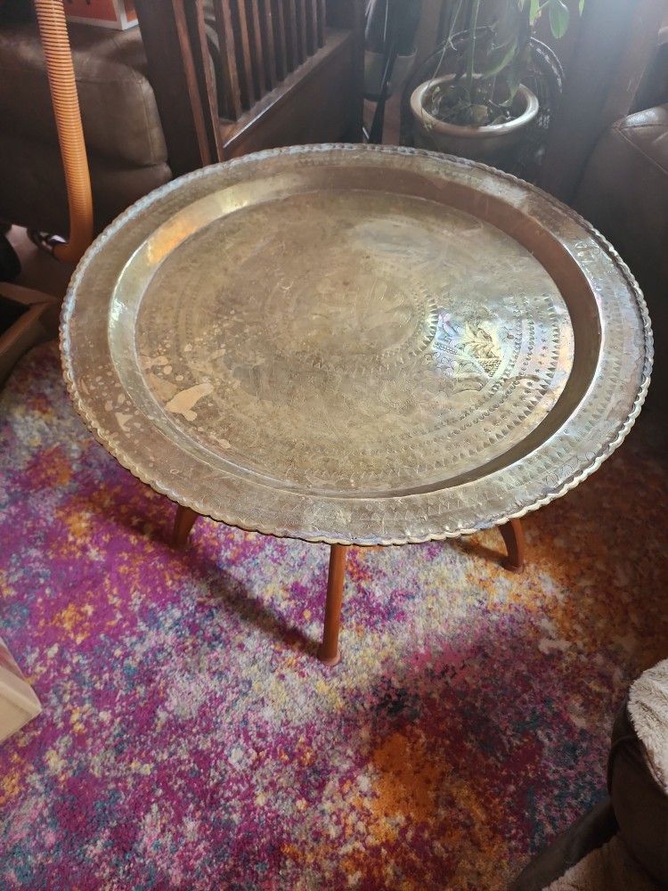 Vintage Brass Table