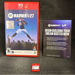 Madden 27 for Nintendo Switch 2