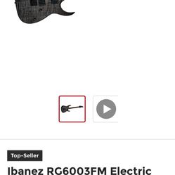 Ibanez RG Series electric Guitar and amp