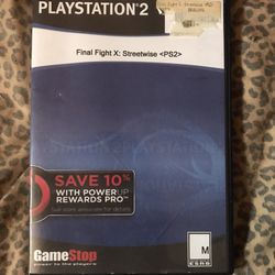 Final Fight Streetwise PS2 