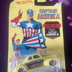 CAPTAIN AMERICA HOT WHEEL 
