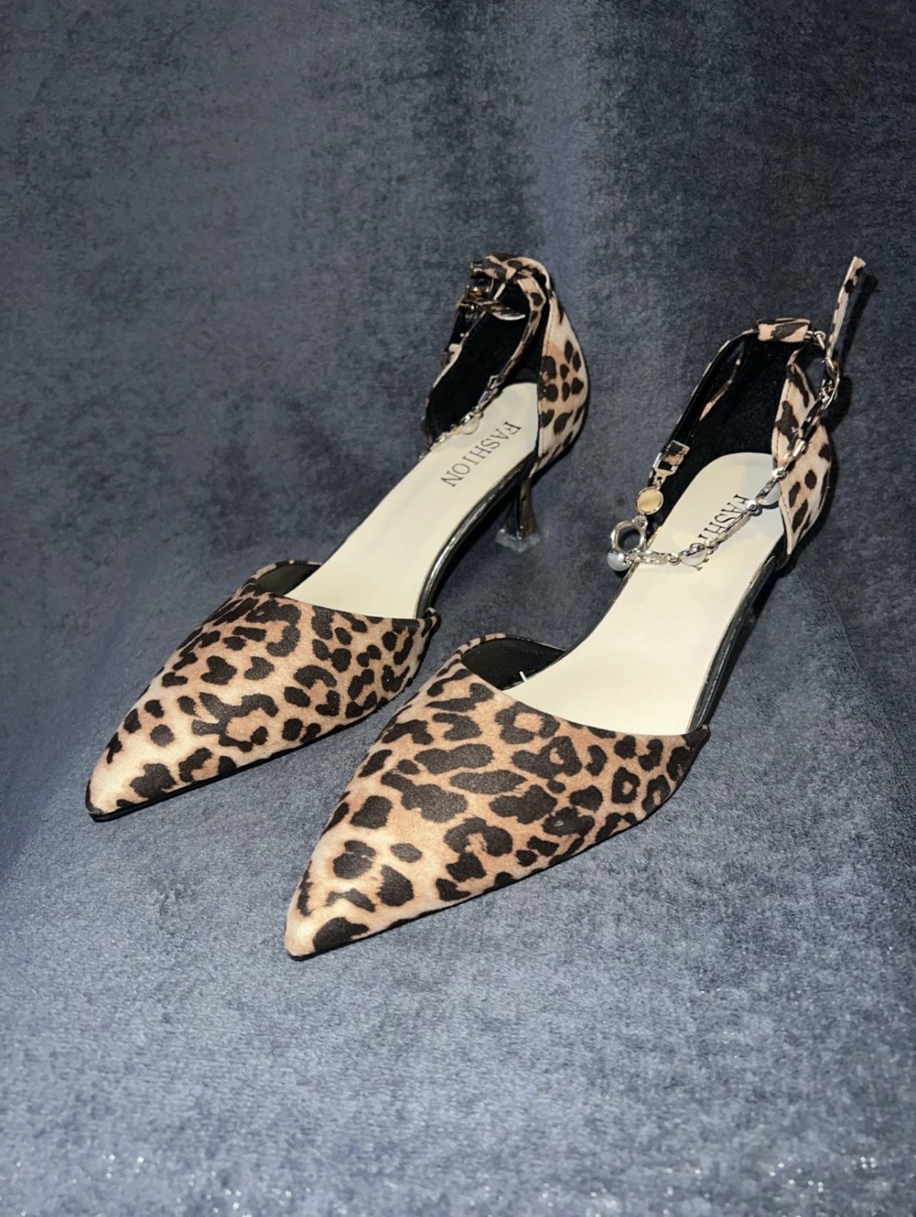 Fashion Cheetah Heels - SIZE 8.5