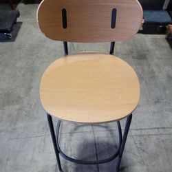 Table Or Bar Stool With Back