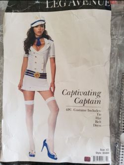 Adult Sexy Captivating Captain Costume