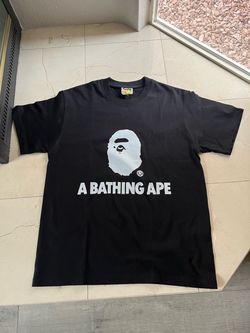 size large bape tee