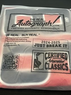 Signed Texans Jersey