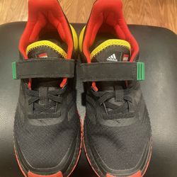 Kids Size 2 1/2 Lego Adidas Sneakers 