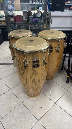 LP Galaxy Giovanni Series Conga Set. Includes 3 PCs. $1,800 Great Cond