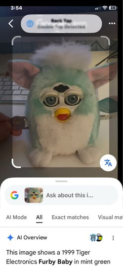 Furby vintage 1999 toy