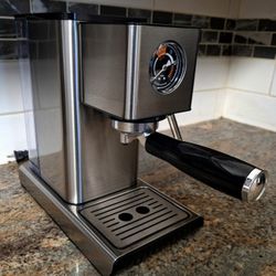 CONZIE EM1200 20-BAR ESPRESSO MACHINE WITH STEAM WAND 