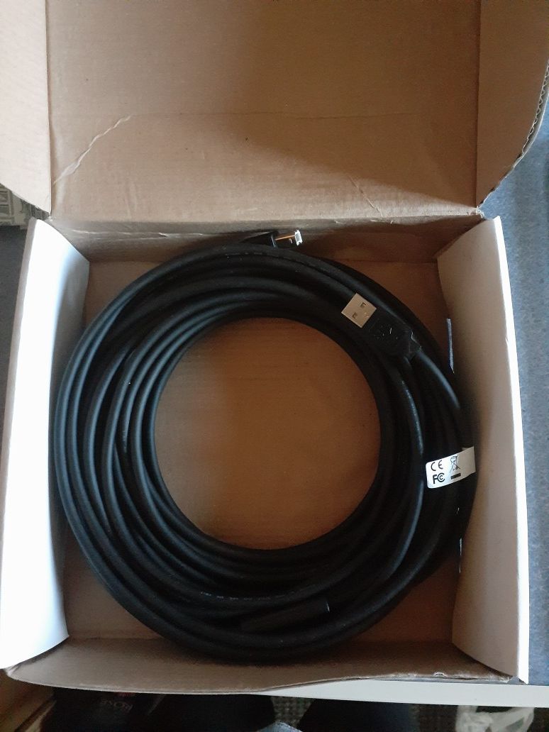 50ft. of A USB CABLE NEW READ ON.