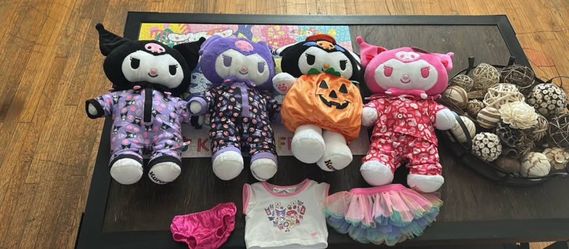 Kuromi Build A Bear Plush Stuffed Animals