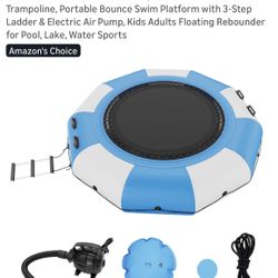 New 10’ Trampoline Bouncer