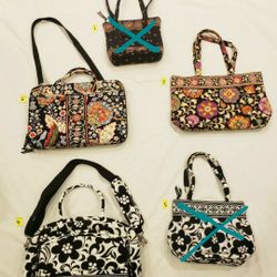 3 Vera Bradley Bags  (5 Lot), Will Sell Separately 