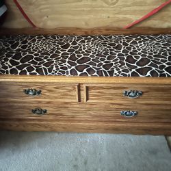 Amish Made Solid Oak Chest