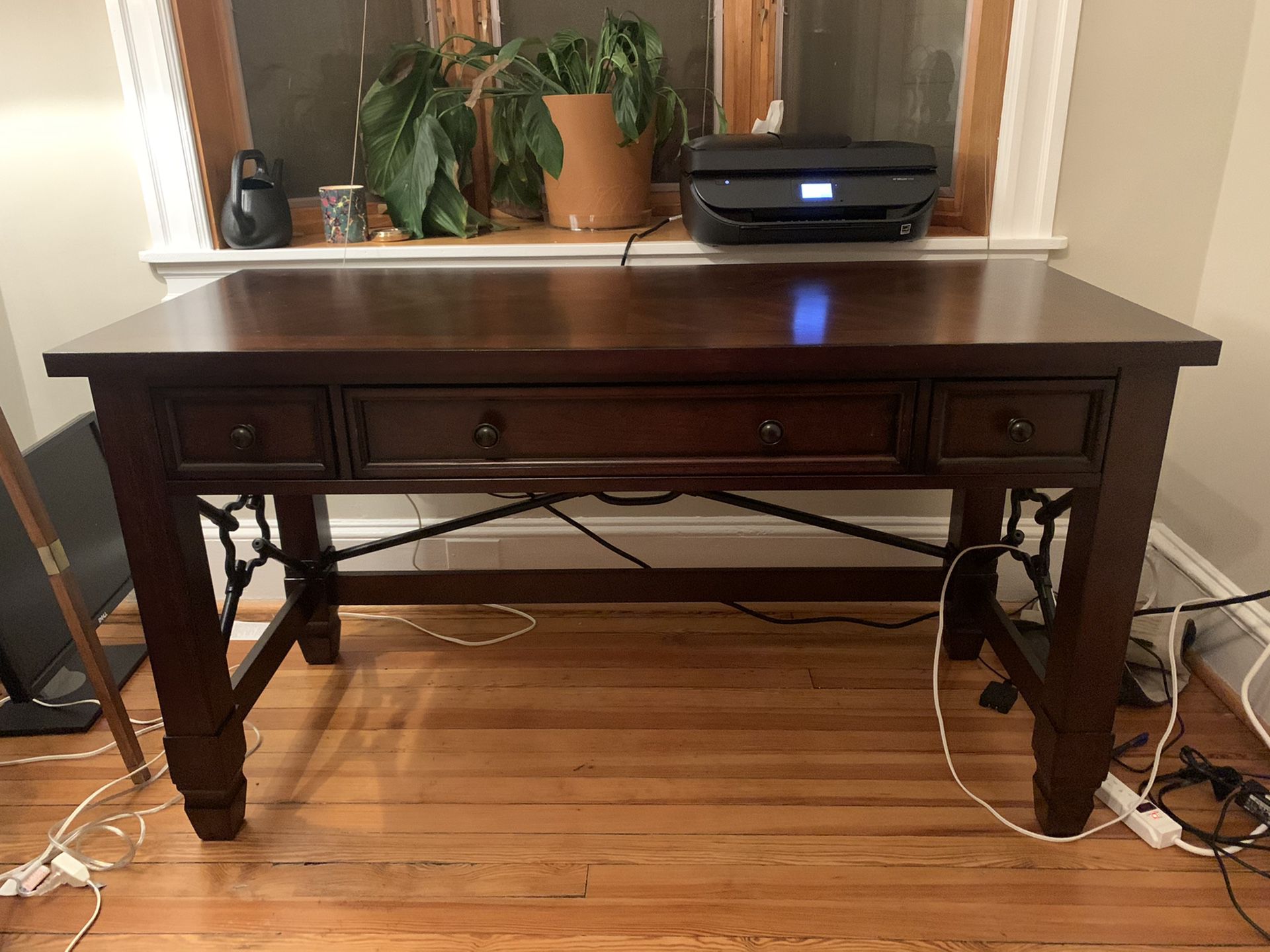 Desk with USB