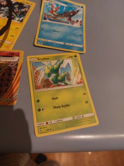 Four Pokemon Cards