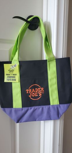 Trader Joe's Trick-or-Treat Canvas Tote Bag
