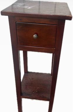Small Wood Side Table / Nightstand