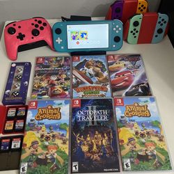 Switch lite. Charger and 1 Game Included, Asking $160. Message for Prices on Additional Games and Accessories