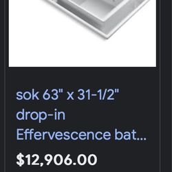 XL Kohler SOK Infiniti bathtub