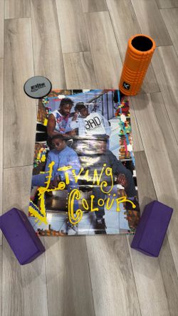 Vintage living colour poster
