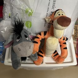 Tiger And Eeyore Stuffed Animals 