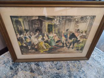 1776 The Return of French LaFayette from Volunteering for General George Washington's