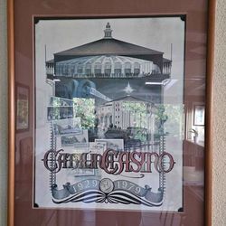 Catalina Casino Commemorative 50th Anniversary framed Poster