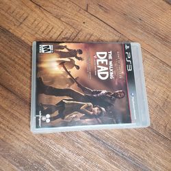 PLAYSTATION 3. The Walking Dead. Video game