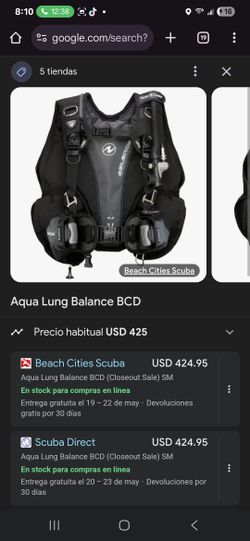 Aqua Lung Balance BCD