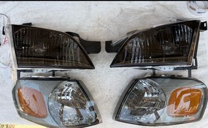 97-05 Chevy Venture Smoke Headlights Corner Lights