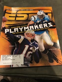 Tom Brady New England Patriots ESPN Magazine Feb 2004
