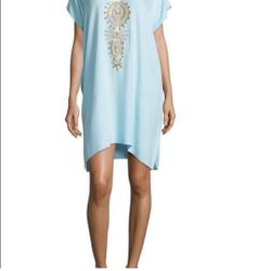 Lilly Pulitzer Dress Blue And Gold