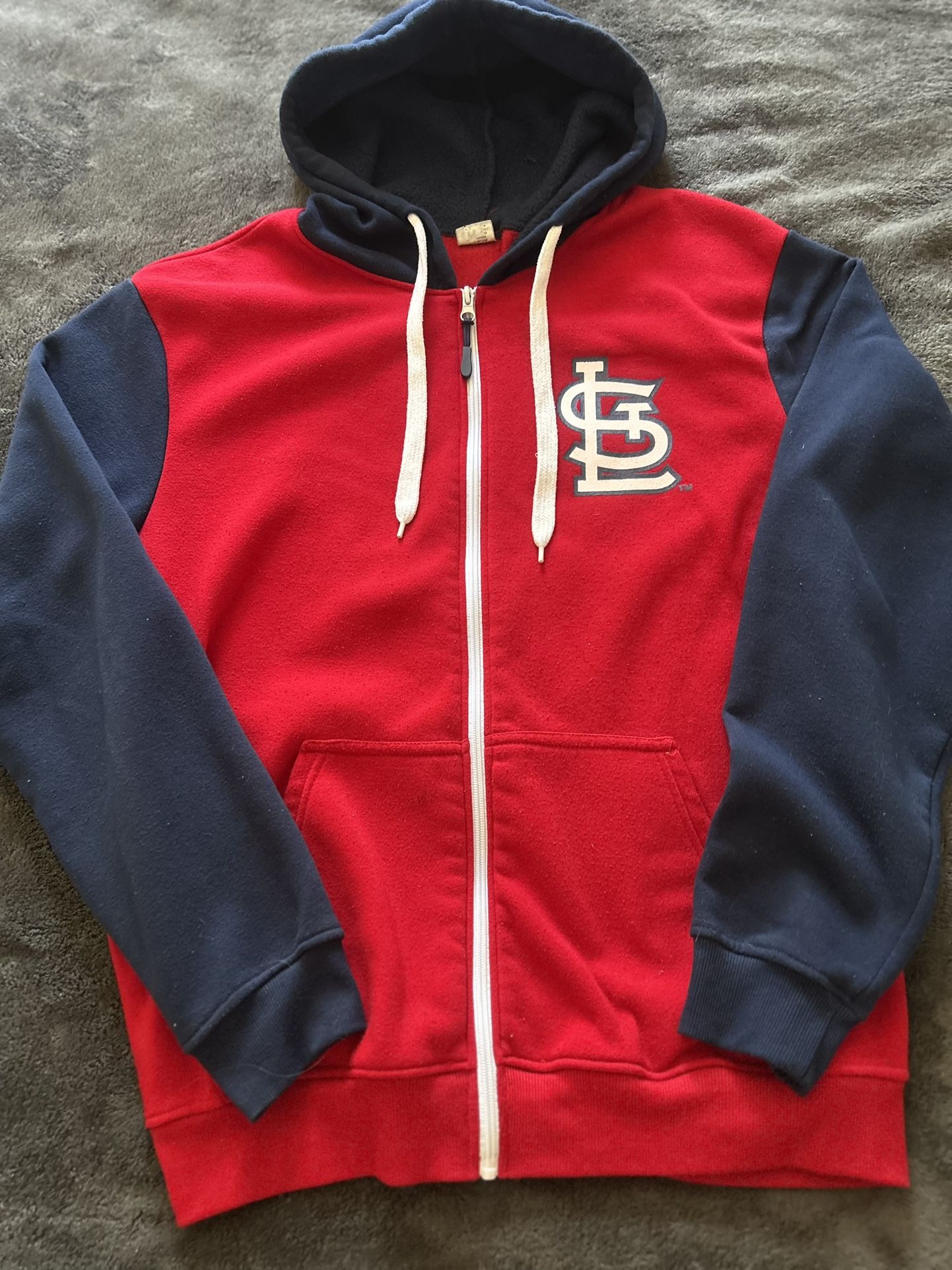 Baseball Zip Up St. Louis Cardinals