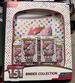 Pokemon 151 set  zapdos ex alakazam ex  binder collection