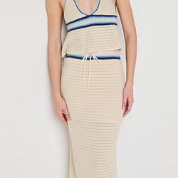 Arizona Crochet Womens Juniors Halter Neck Sleeveless Tank Top