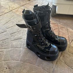 NEW ROCK Platform Boots