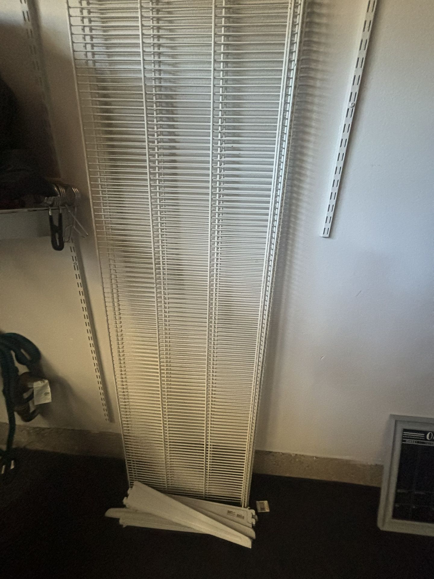 ClosetMaid Garage Shelves And Track